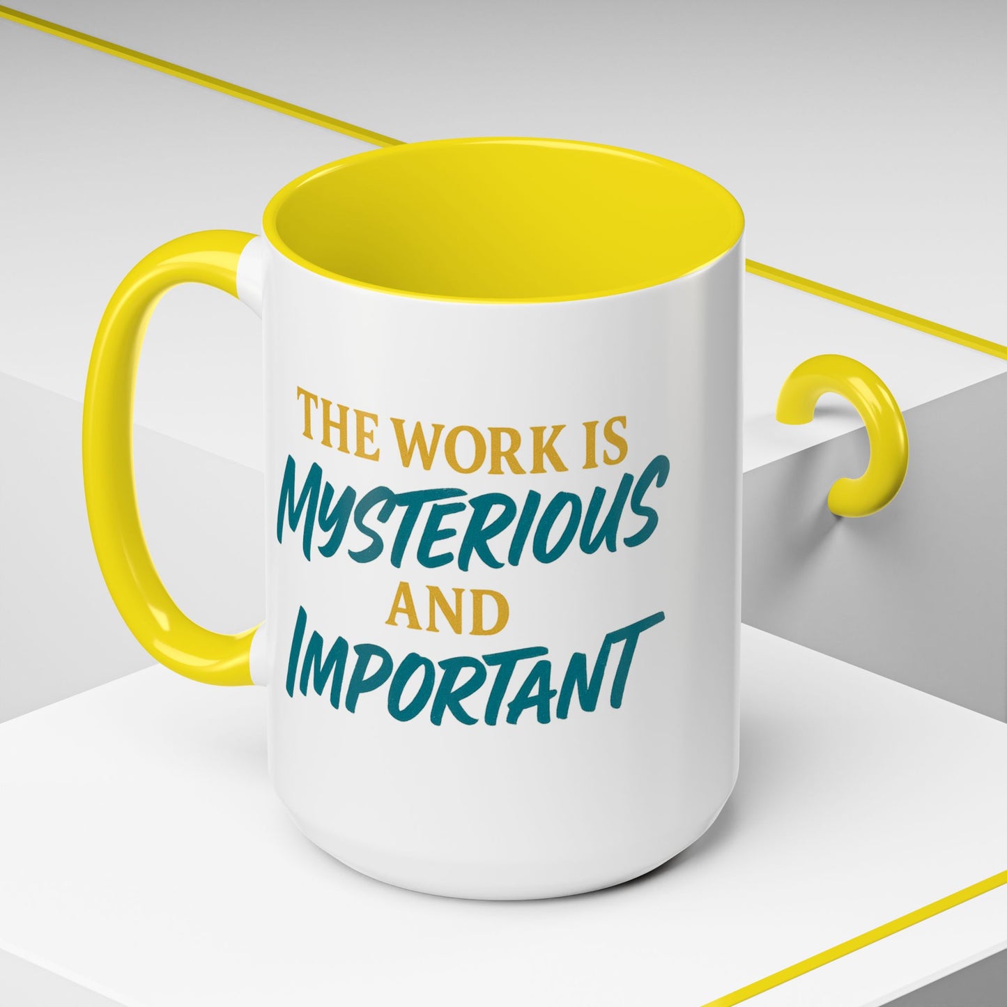 “The Work Is Mysterious and Important” – Stylized Fan Mug Inspired by Severance