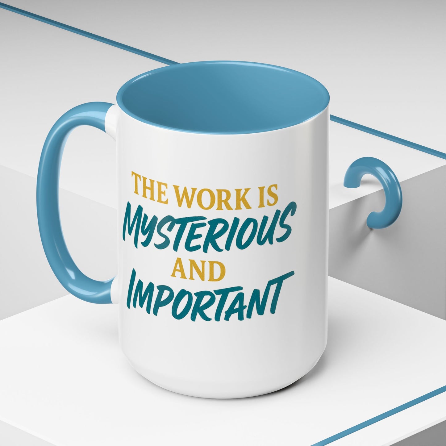 “The Work Is Mysterious and Important” – Stylized Fan Mug Inspired by Severance